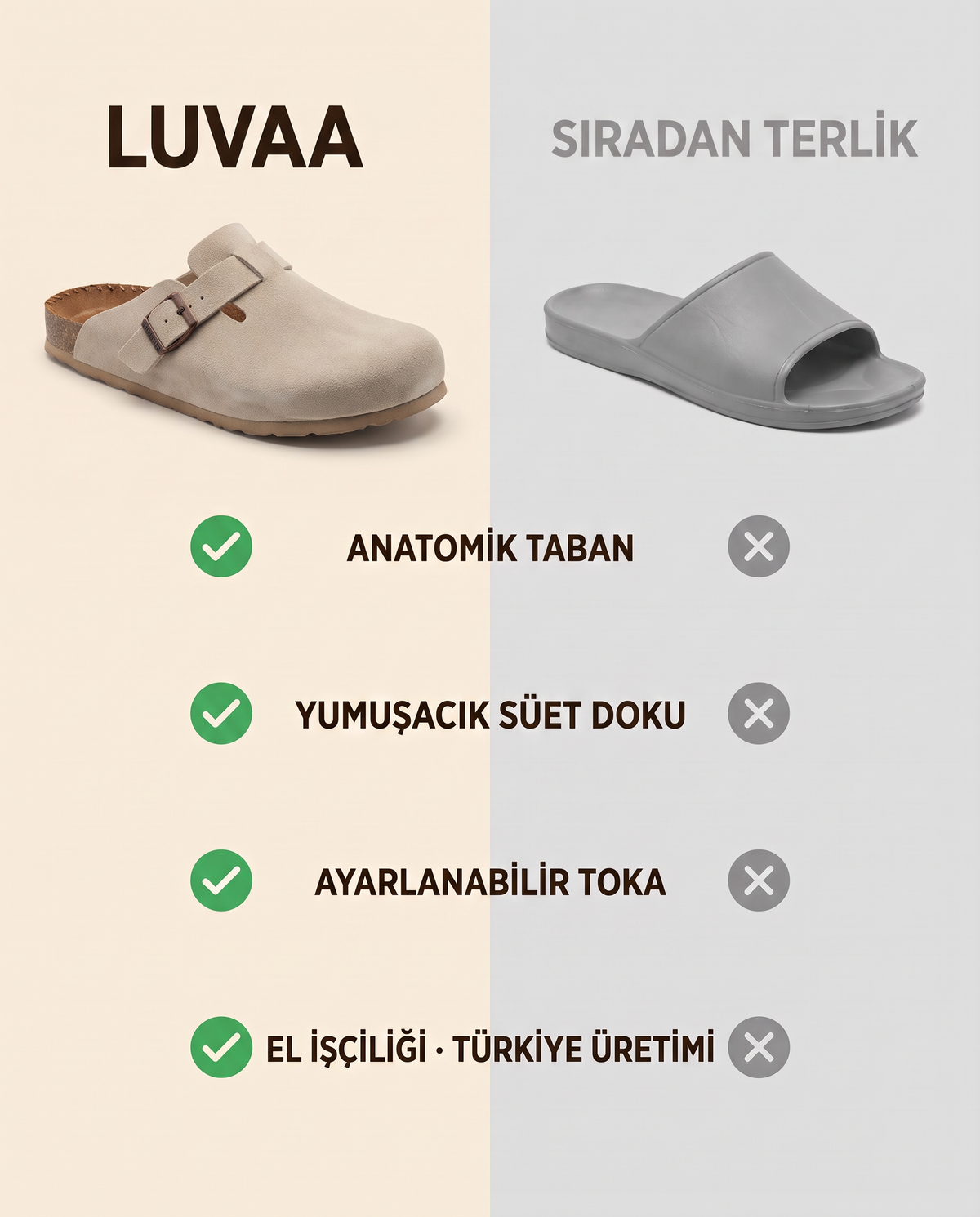 Luvaa Velour Terlik